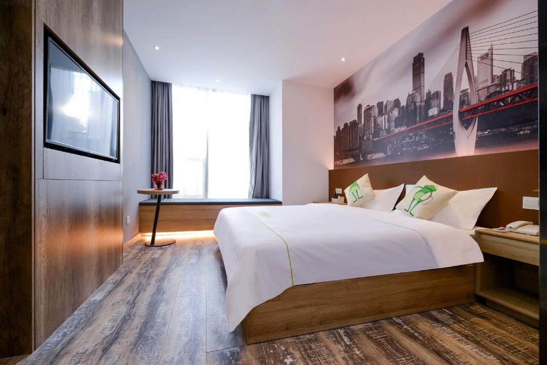 Heye International Youth Hostel Çongçing Dış mekan fotoğraf