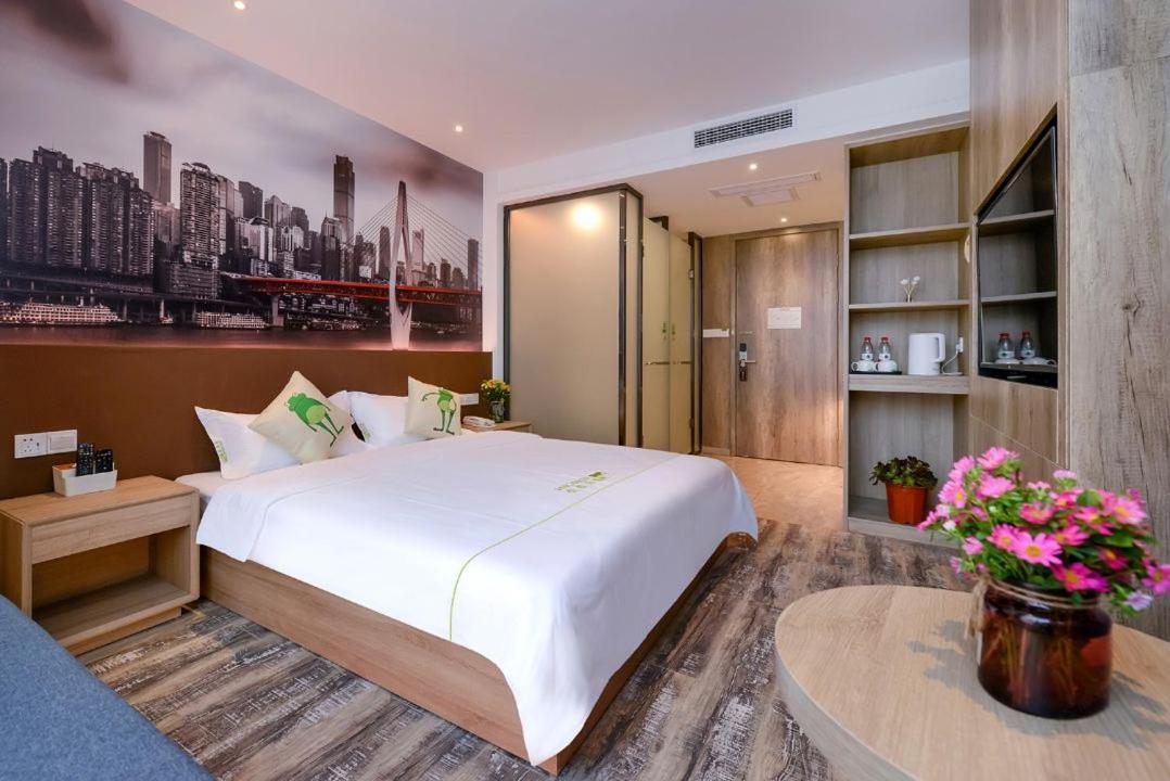 Heye International Youth Hostel Çongçing Dış mekan fotoğraf
