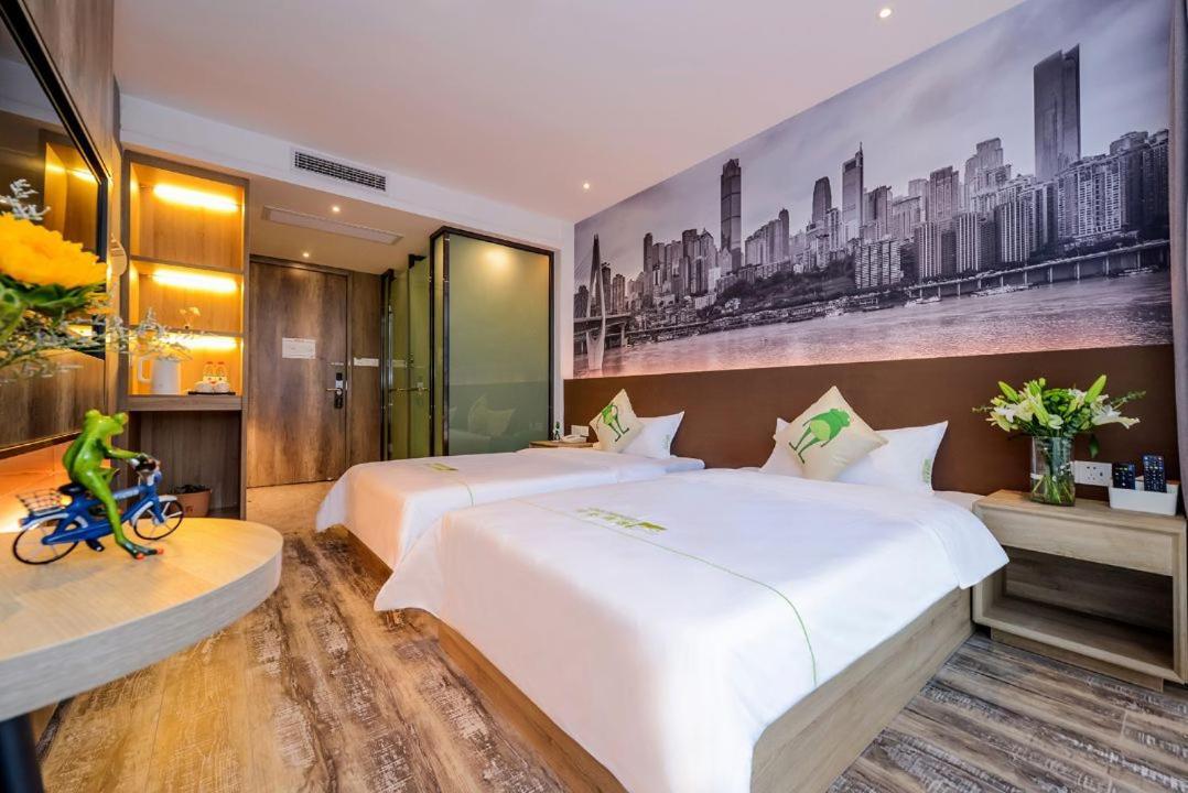 Heye International Youth Hostel Çongçing Dış mekan fotoğraf